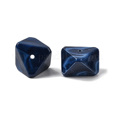 Акриловые бусины OACR-D320-02G-1