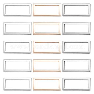 15 шт. пряжки из сплава 3 цветов DIY-GF0006-13C-1