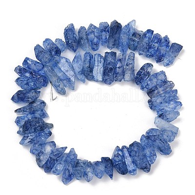 Натуральный хрустят кварц бисер пряди G-R012-B06-05-1