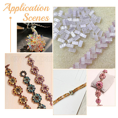 210~240шт стеклянный бисер SEED-NB0002-08J-1