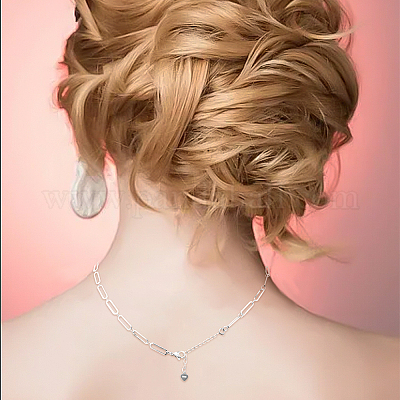 3 шт. 3 стиля удлинитель цепи из стерлингового серебра FIND-ME0002-35-1