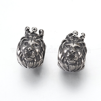 Европейские бусины из хирургической нержавеющей стали 316 STAS-F195-137AS-1