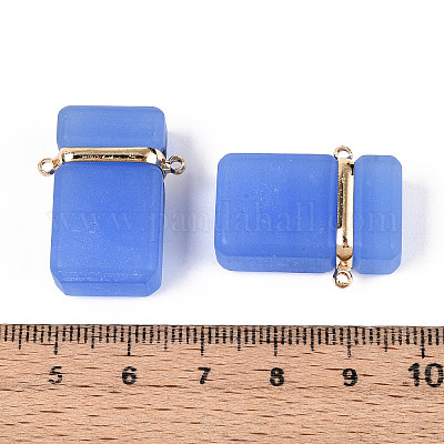 Стеклянные прямоугольные звенья соединительные подвески GLAA-T023-42C-1