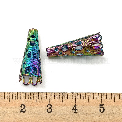 Ионное покрытие (IP) полая конусная бусина из нержавеющей стали 304 STAS-L273-02RC-1