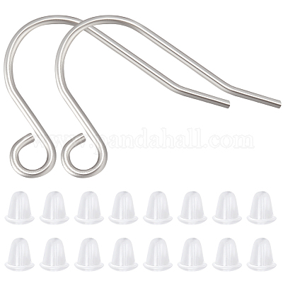 300 шт. крючки для сережек из хирургической нержавеющей стали 316 STAS-BBC0006-21-1