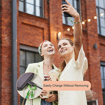 Мобильные ремни из полимерных бусин AJEW-TAC0006-10B-1