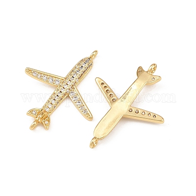 Латунные микро проложить кубического циркония подвески KK-F919-24G-1