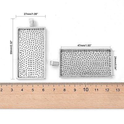 Сеттинги для кулона(кабошонов) PALLOY-2418-AS-FF-1
