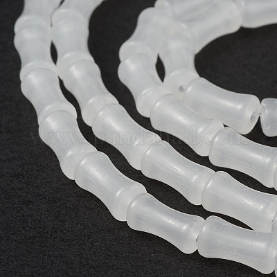 Нить из непрозрачных стеклянных бусин GLAA-TAC0021-01B-1