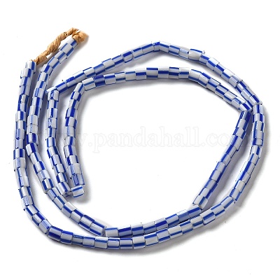 Непальские бусины лэмпворк ручной работы LAMP-B023-04A-08-1