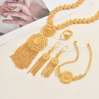 Комплекты из полых цветочных браслетов NS7622-1