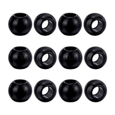 12 шт. европейские бусины из нержавеющей стали 304 OPDL-PH0001-06B-1