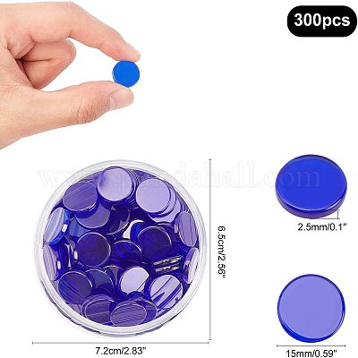 Кабошоны из стекла GLAA-GA0001-06B-1