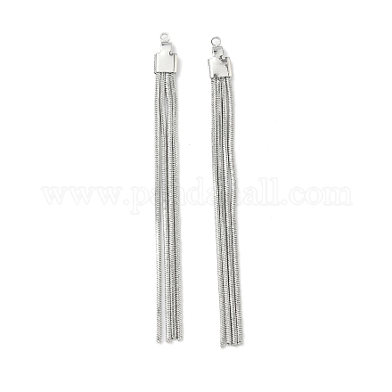 Латунь кисточкой подвески KK-L254-10P-1