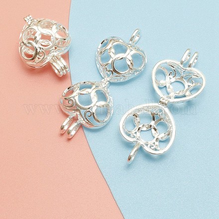 Подвески латуни медальон&nbsp;KK-H002-53S-1