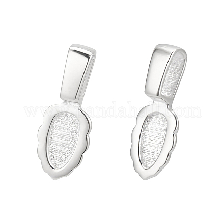 2 шт. 925 серебряные застежки-скобы STER-HY0001-03-1