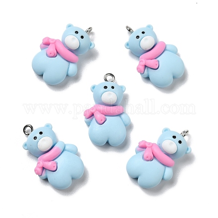 Подвески из непрозрачной смолы RESI-D055-046P-1