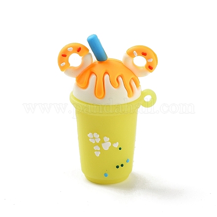 Большие подвески из непрозрачного пластика из ПВХ X-KY-D022-05B-1