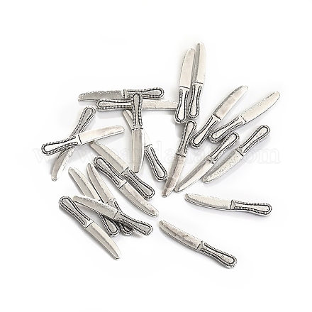 100 шт. миниатюрные украшения из сплава серебра PW-WGF7D5F-08-1