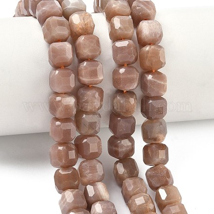 Натуральный Sunstone бисер пряди&nbsp;G-C267-A08-1