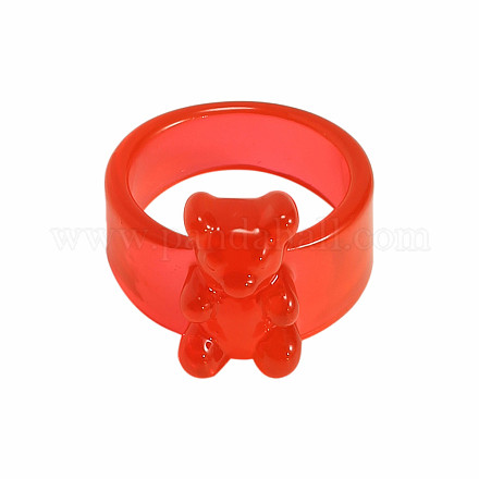 Кольца из смолы медведя FS-WG41763-23-1