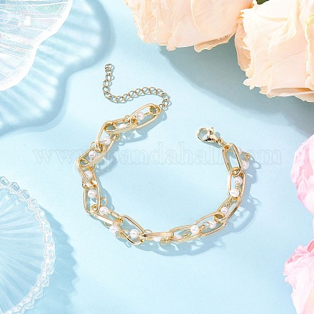 Браслеты из алюминиевой кабельной цепи BJEW-JB12232-1