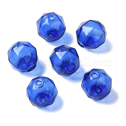 Прозрачные стеклянные бусины GLAA-A041-01A-07-1