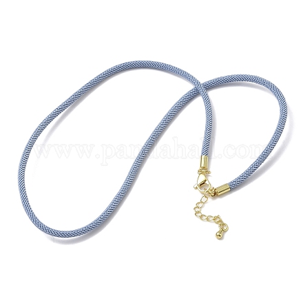 Изготовление ожерелий из нейлонового шнура милан толщиной 3 мм NJEW-H084-01G-31-1