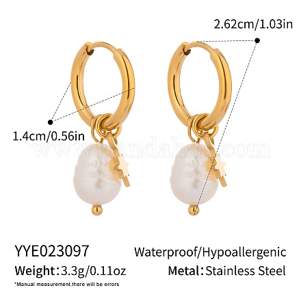 Крюк из нержавеющей стали серьги ZU9248-7-1