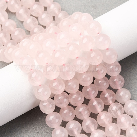 Природного розового кварца нитей бисера G-F808-C03-8mm-AA-1