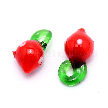 Подвески лэмпворк ручной работы FIND-WH0066-17-1