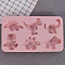 Silicone Molds, Cake Pan Molds for Baking, Biscuit, Chocolate, Soap Mold, Dinosaur, Pink, 280x160mm