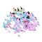 Cylinder Glass Seed Beads, Transparent Inside Colours, Mixed Color, 2.5x1.8mm, Hole: 2mm, about 2700pcs/450g