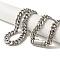 Non-Tarnish 304 Stainless Steel Curb Necklaces, Stainless Steel Color, 24.02 inch(61cm)