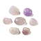 Natural Lavender Amethyst Beads, Nuggets, No Hole/Undrilled, Tumbled Stone, 16~24x14~18x6~12mm