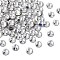 Preciosa® Crystal Hotfix Flatback Stones, Czech Crystal, Round(438 11 612 Chaton Rose VIVA 12 ®), 00030 Crystal, SS12(3~3.2mm)