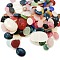 Acrylic & Glass Cabochons, Mixed Shapes, Mixed Color, 8~35x6~21x3~9mm, 1000g/bag