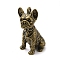 Brass Pendants, Cadmium Free & Nickel Free & Lead Free, Antique Golden, Dog, 29x13.5x19mm, Hole: 2mm
