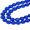 1Strand Cat Eye Beads Strands, Round, Blue, 8mm, Hole: 1.2mm