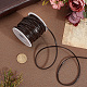 20 ярд плоских кожаных шнуров WL-CL0001-16A-3
