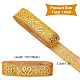 Этническая вышивка полиэстер плоские ленты OCOR-WH0060-37A-2