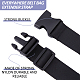 2 шт. нейлоновый и пластиковый удлинительный ремень для использования на открытом воздухе AJEW-FH0006-05-5
