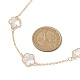 Колье с цепочкой из латуни NJEW-JN04699-4