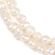 Нити из натурального культивированного пресноводного жемчуга PEAR-P064-19D-06A-4