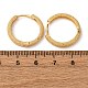 Круглые латунные серьги-кольца EJEW-F384-08G-5