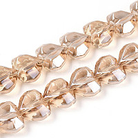 Гальванизируйте прозрачное стекло бисер нитей&nbsp;EGLA-B012-AB13