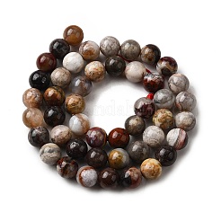 Натуральные мексиканские сумасшедшие агатовые бусины нити&nbsp;G-L615-A01-03