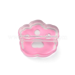 Прозрачного акрилового Европейский бисером&nbsp;OACR-CJC0006-03I