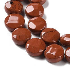 Натуральные красные яшмы бусы пряди G-K357-B13-01