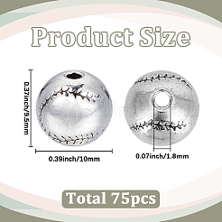 75 шт. бусины из сплава в тибетском стиле&nbsp;TIBEB-SC0001-42B
